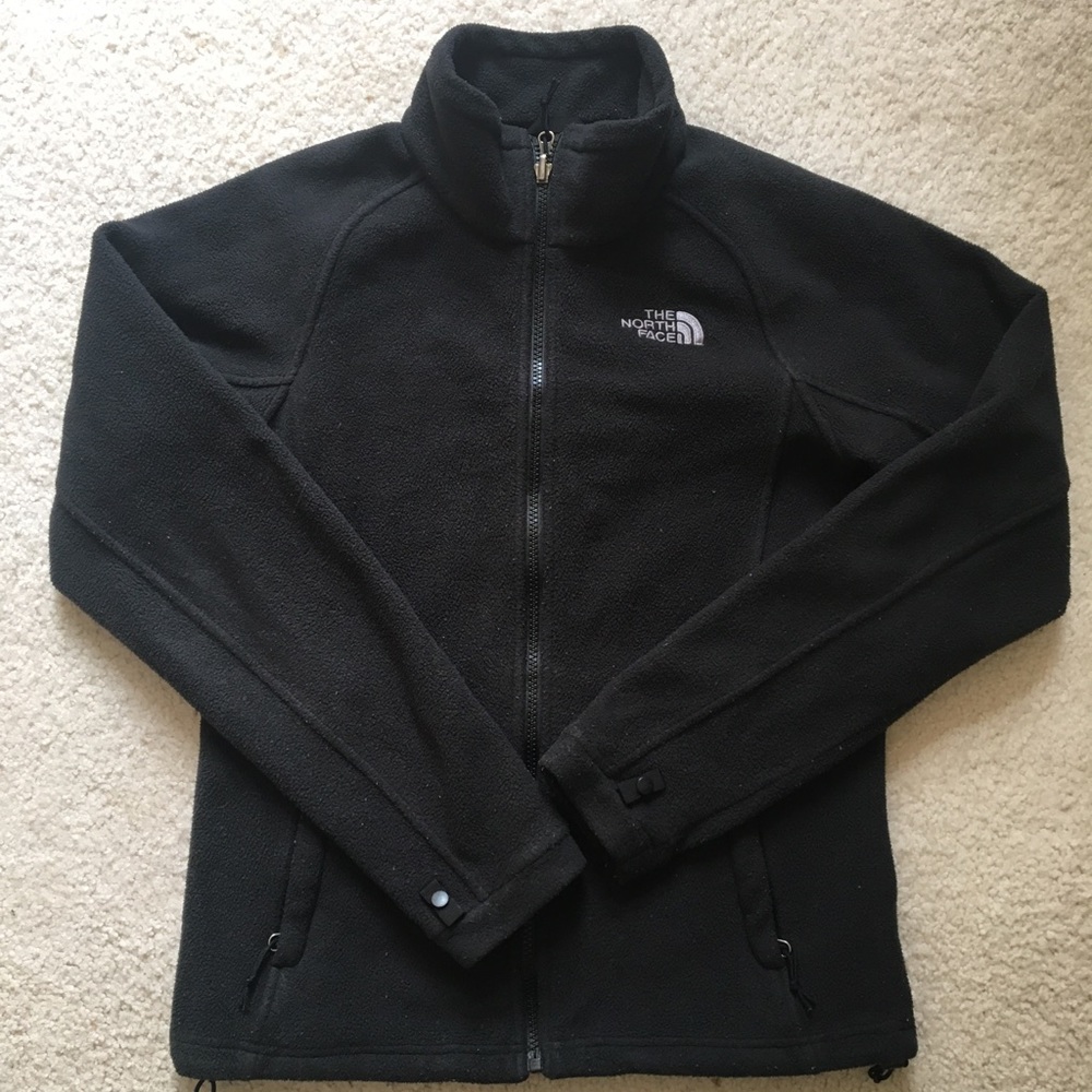 The North Face Small Black Long sleeve zip jacket